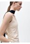 Slim Fit Blouse with Thin Straps - 6