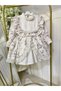Lilac Mini Floral Set Vintage Girls Dress - Custom Made Girls Dress Birthday Dress - 2
