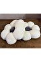 Daisy Pillow Plush Throw Pillow Gray 2 Pack - 2
