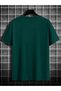 "Brooklyn" Men's Letter Printed Round Neck T-Shirt with Short Sleeves for Summer Outdoor Sports - 4