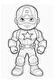 Super Heroes Coloring Book (40 Hero Colorings) - 5