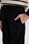 بنطلون أطفال B6713a8 أسود - 2