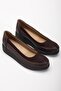 Women's Casual Shoes Brown Stretch Orthopedic