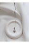 Lock Heart Necklace - Steel Heart Lock Necklace - Zircon Stone Heart Lock Necklace - 2