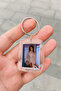 Transparent Frame Keychain Leaf Cast Leyla Coat - 2