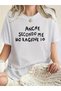 Italian Letter Print Soft Short Sleeve T-Shirt for Women - Casual Crew Neck Top