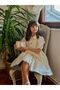 Girls' Special Occasion Short Evening Dress - Buttoned, Special Design - Bag Accessorized_M2446 - 5
