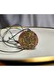 Flower Mandala Symbol Orgonite Necklace - Unique Handmade Design Products - 4
