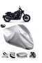 Rks Jaguar 100 Ultra Thick Waterproof Motorcycle Tarpaulin Rear Bag Compatible