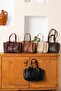 Women's Canvas Deep Bag - 7