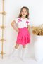Summer Short-Sleeved T-Shirt & Skirt 2-Piece Girls' Skirt Set - 4