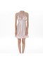 Women's Powder Satin Bridal 6-Piece Dowry Set Dressing Gown & Nightgown & Pajama Shorts Set Q8U6O3K0Kka - 4