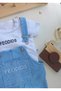 Baby Girl Baby Kids Jean Salopet 2-Piece Jeans Jumpsuit - 3