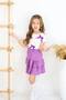 Summer Short Sleeve T-Shirt & Skirt 2 Piece Girls Skirt Suit - 3