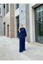 Hijab Lace-Up Stone Equivalent Long Tunic Shirt Loose Wide-Leg Pants Double Stylish Casual Set - 2