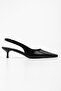 Women's Kate Black Skin Stiletto - 4