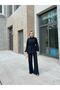 Hijab Lace-Up Stone Equivalent Long Tunic Shirt Loose Wide-Leg Pants Double Stylish Casual Set - 3