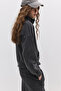 Faded Effect Pocketed Cotton Sweatshirt - 4