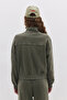 Faded Effect Pocketed Cotton Sweatshirt - 6