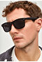 Unisex Sunglasses Wayfarer Uv Protection Bone Glasses - 2