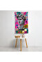 Vibrant Greek Statue Wall Covering - Ranforce Fabric, Sublimation Printing - Bedroom, Living Room - 3