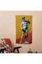 Classic Pop Art Wall Drape |   Ranforce Fabric, Vibrant Colors |   Bedroom, Living Room, Dormitory - 2