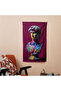 غطاء حائط من القماش الكلاسيكي Pop Art Fusion - ظهر قطن 100%، أمامي بوليستر - ألوان نابضة بالحياة، - 3