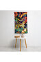 Popart Style Bed Wall Cover - 100% Cotton and Polyester, Livelen Colors - 3