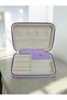 Large Size (14×21) Organizer Jewelry Storage Box Travel Jewelry Bag Leather Wooden Case - 2