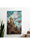 Modern Pop Art Pixelated Wall Drape - 100% Cotton Back and Polyester Front