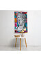 Classicism Pop Art Printed Wall Drape - 100% Cotton Back, Vibrant Colors, Lightweight Fabric - Bedding - 3
