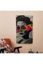 Colorful Ranforce Fabric Wall Covering - Vibrant Popart for Bedroom, Living Room, and Dorm Decor - 3