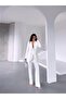 Belt Detailed Double Blazer Suit - 8