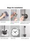 360° Rotating Dryer Holder - No-Drill Mount - 4