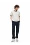Textured Viscose Blended Chino Pocket Detailed Waist Lace up Trousers - 2