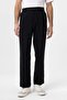 High Waist Linen Blend Men's Trousers