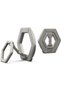 Magnetic Phone Holder Ring Grip MagSafe compatible adjustable Kickstand Titanium