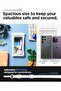 Aqua Shield Floating Universal Waterproof Phone case 2 Pack IPX8 Pouch A610 - White - 2