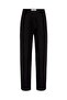 High Waist Linen Blend Men's Trousers - 6