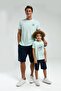 100% Cotton Father Son Shorts Set, Father and Child Pajamas Priced Separately - 3