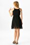 Strappy Sile Cloth Braided Mini Summer Dress Black Syh - 2