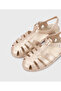 S10346 Bıarritz Metal Milky Brown Women's Sandals - 6