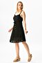 Strappy Sile Cloth Eda Short Summer Dress Black Syh - 4