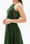 Strappy Sile Cloth Sima Long Summer Dress Green Ysl - 5