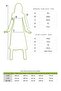 Long Sleeve Voile Gonca Long Summer Dress Bud Pattern Green 6170 - 6