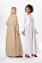 Long Sleeve Oylum Robe Long Summer Muslin Dress White Byz - 6