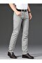 Men's Regular Fit Relaxed Cut Non-Denim Jeans - 2