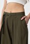 Belted Pleated Women's Trousers - 3
