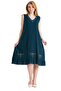 Sleeveless Şile Cloth Mehtap Midi Length Summer Dress Petrol Ptrl - 7