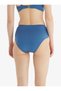 Women's High Waist Bikini Bottom - Blue - 4